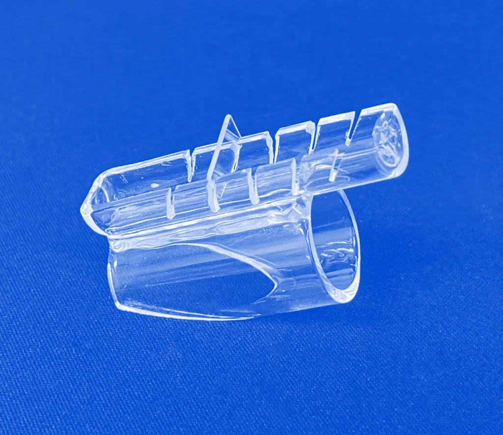 Quartz Boat for Annealing 8 to 10 mm Substrates