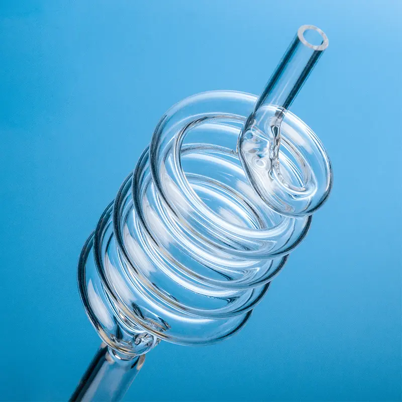 Quartz spiral tube