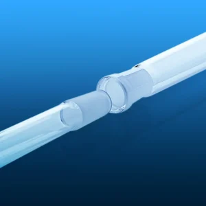 Quartz Connectors with Conical Ground Joints