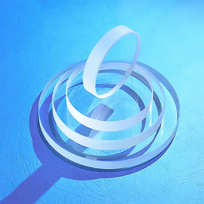 Aoxin Quartz sight glasses, precision polished optical components - Cover image