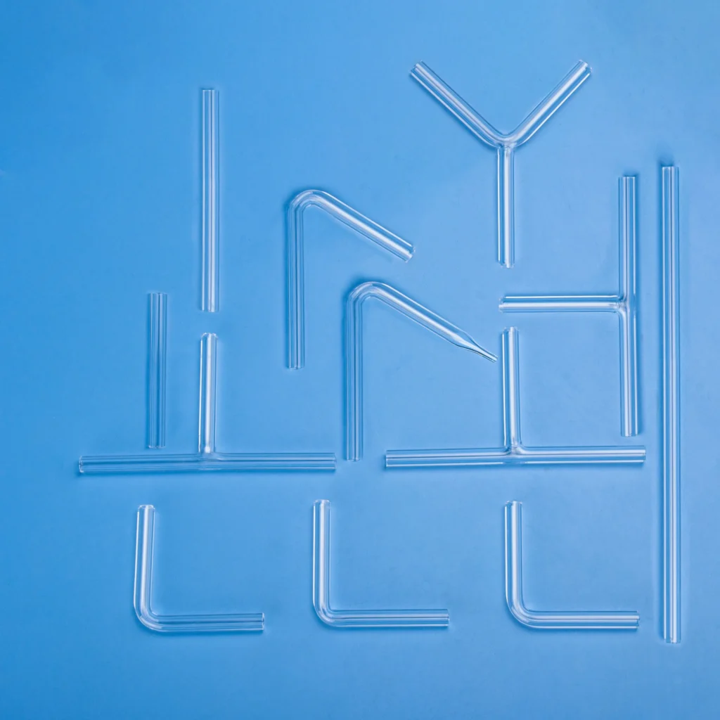 Custom Fabricated Laboratory Quartz Tubes